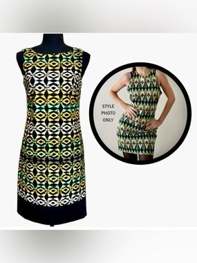 AB Studio Sleeveless Sheath Dress (4)